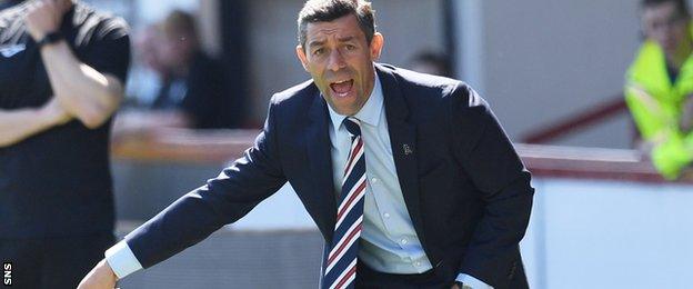 Rangers manager Pedro Caixinha