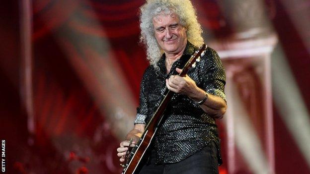 Rock legend Brian May