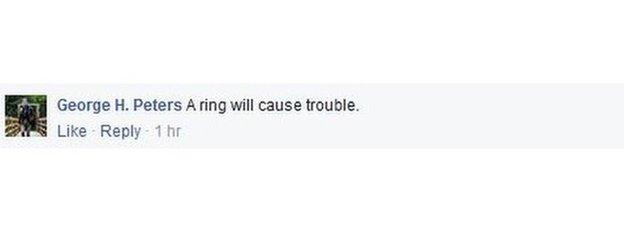 A ring will cause trouble