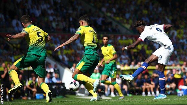 Tammy Abraham scores his second goal