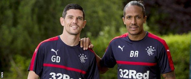 Graham Dorrans and Bruno Alves