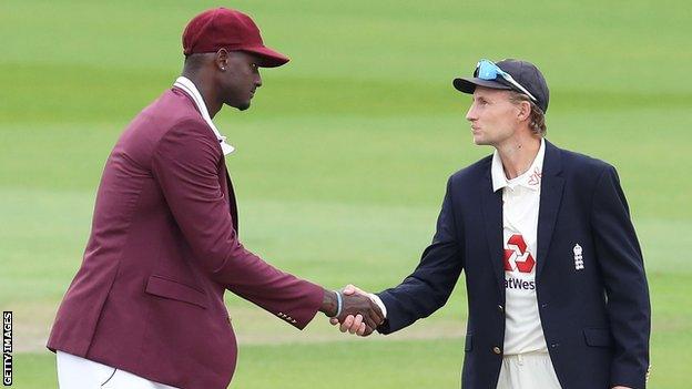 Jason Holder and Joe Root