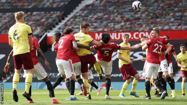 James Tarkowski scored his first Premier League goal of the season