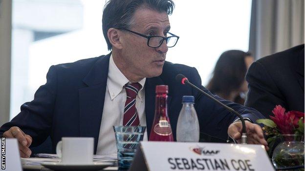 Lord Sebastian Coe