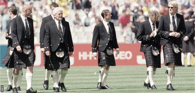 Scotland players in 1998