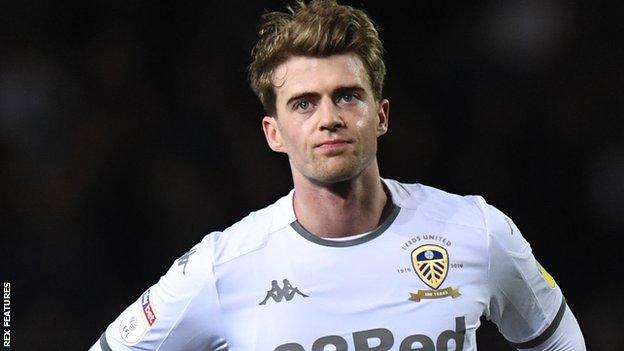 Leeds United striker Patrick Bamford