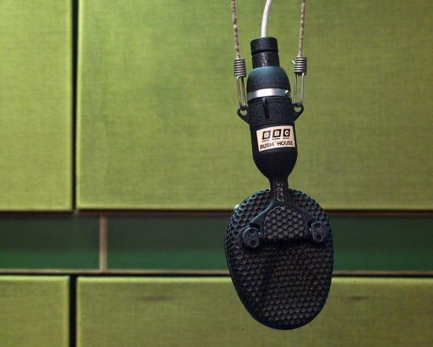 Bush House microphone