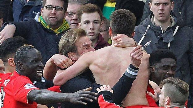 Liverpool celebrate