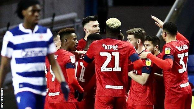 Wales international Kieffer Moore hit his fourth goal in Wigan's last five away games