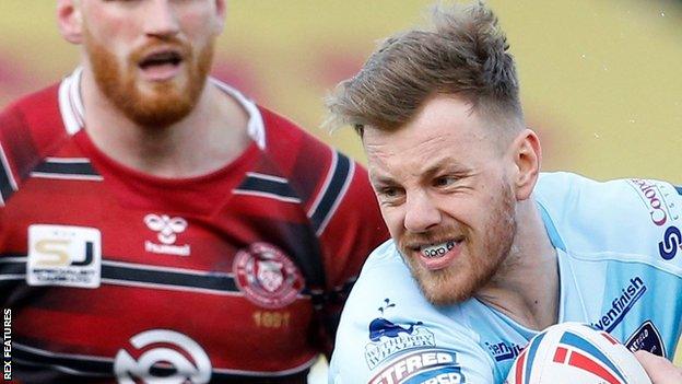 Tom Johnstone has scored two tries in two Super League games for Wakefield so far this season