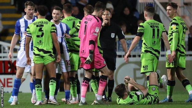 Hartlepool United and Forest Green Rovers clash