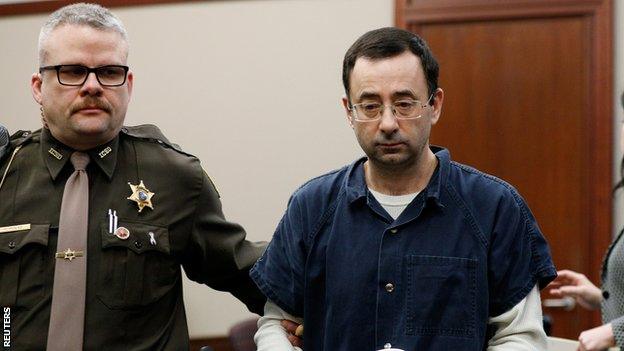 Larry Nassar was jailed for more than 300 years abuse