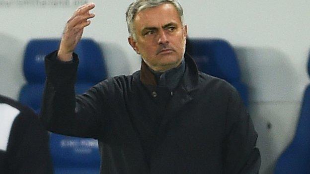 Chelsea boss Jose Mourinho