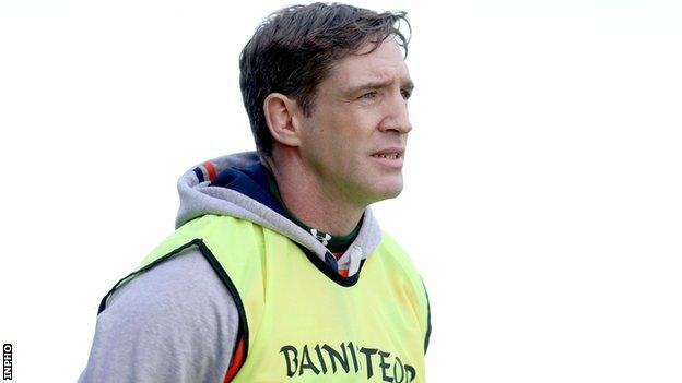 Armagh manager Kieran McGeeney captained the county to its only All-Ireland SFC title in 2002