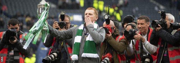 'Neil Lennon was love-bombed throughout, for riding to the rescue when Brendan Rodgers walked'