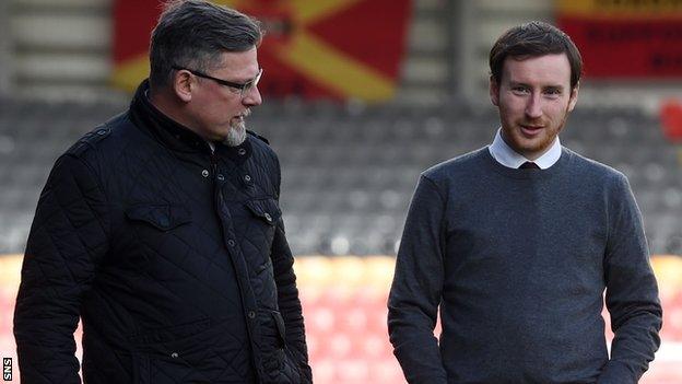 Craig Levein and Ian Cathro