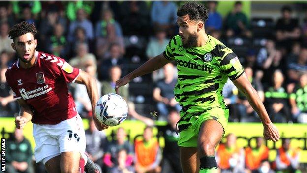 Bernard has scored once in 87 league appearances since joining Forest Green from Birmingham in 2019