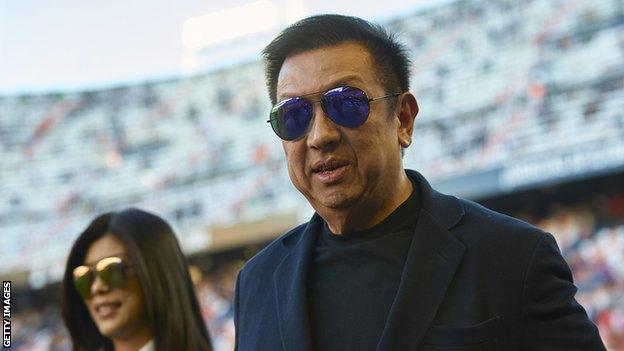 Valencia owner Peter Lim