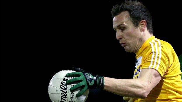 Michael McCann produced an impressive display for Antrim in Carlow