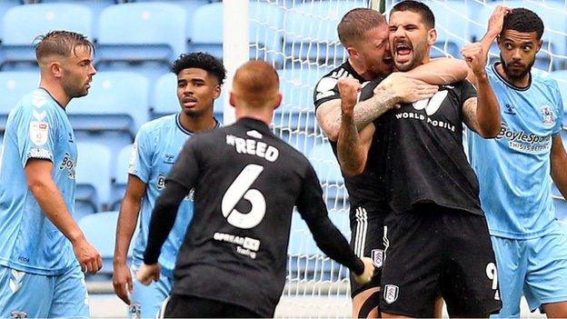 Championship top scorer Aleksandar Mitrovic was heavily involved in Fulham's opener against Coventry at the CBS Arena