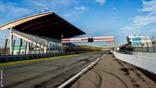 Zandvoort race track in the Netherlands