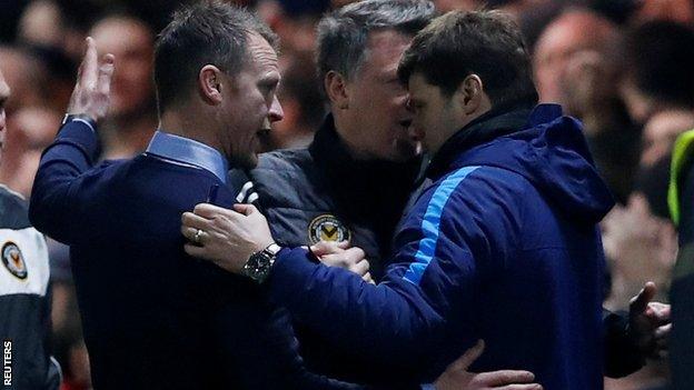 Mike Flynn and Mauricio Pochettino