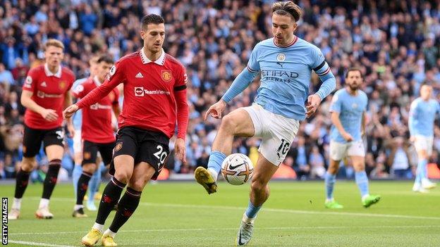 Diogo Dalot and Jack Grealish