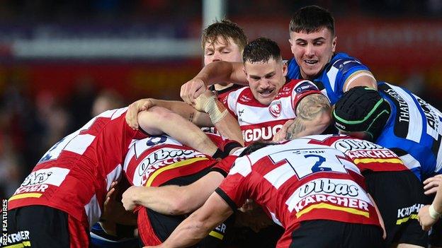 Gloucester's maul gets going in the win over Bath