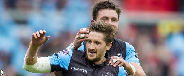 Glasgow Warriors scrum-half Henry Pyrgos