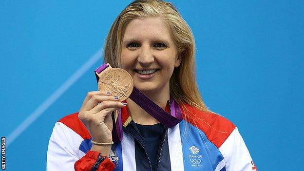 Britain's Rebecca Adlington