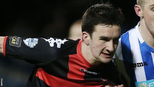 Michael Kerr went on loan to Ballymena from Crusaders last season