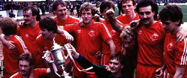 Alex Ferguson's Aberdeen enjoyed a great record against Rangers