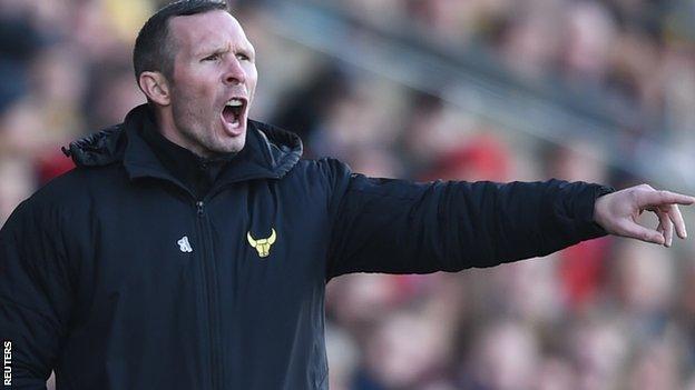 Oxford United manager Michael Appleton