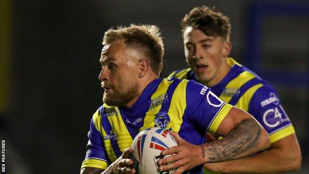 Blake Austin has scored seven Super League tries for Warrington Wolves so far this season