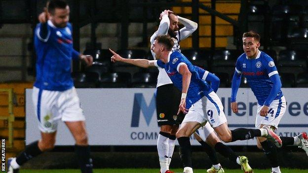 Rochdale celebrate winner