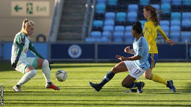 Birmingham goalkeeper Hannah Hampton