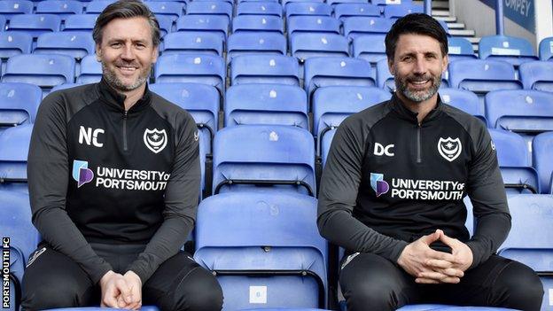 Nicky and Danny Cowley unveiled as new Portsmouth assistant coach and head coach