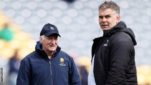 Nick Easter was spoken to by outgoing Worcester director of rugby Alan Solomons at the back end of last season