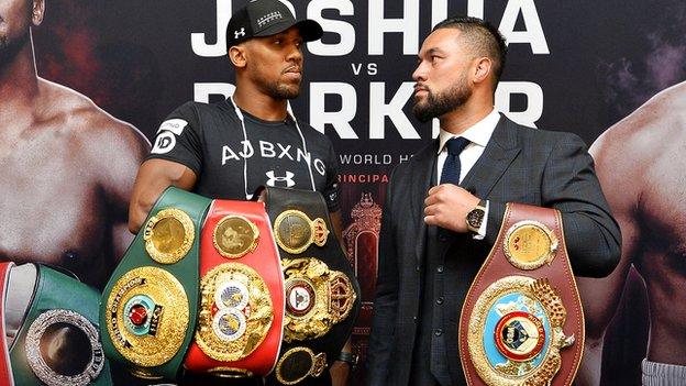 Anthony Joshua v Joseph Parker