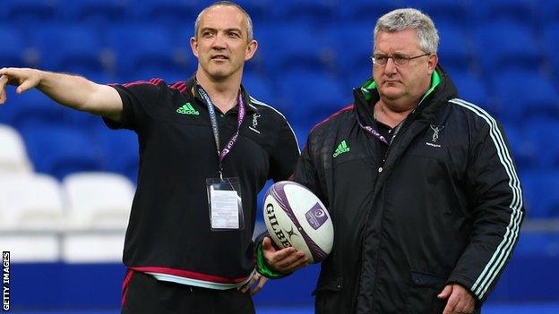 Conor O'Shea and John Kingston