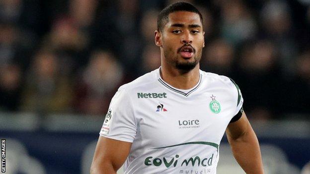 Saidy Janko in action for St Etienne