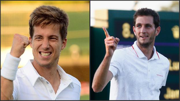 James Ward and Aljaz Bedene