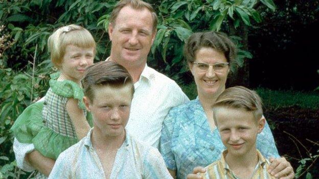 The McAllister family in the Congo just before the 1964 rebellion