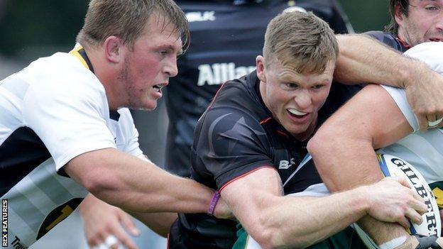 Alex Waller and Chris Ashton