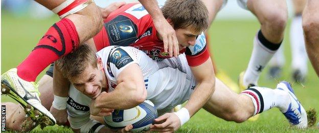 Ulster scrum-half Paul Marshall