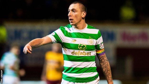 Celtic captain Scott Brown