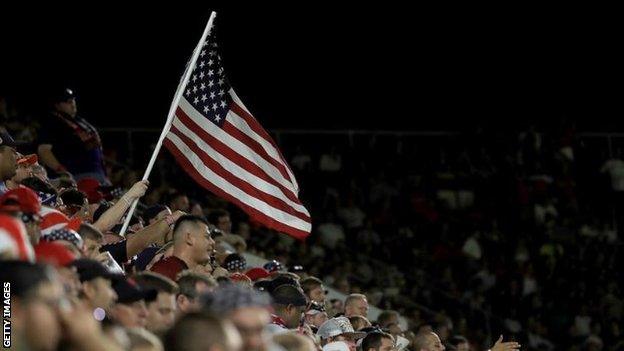 USA Soccer fans