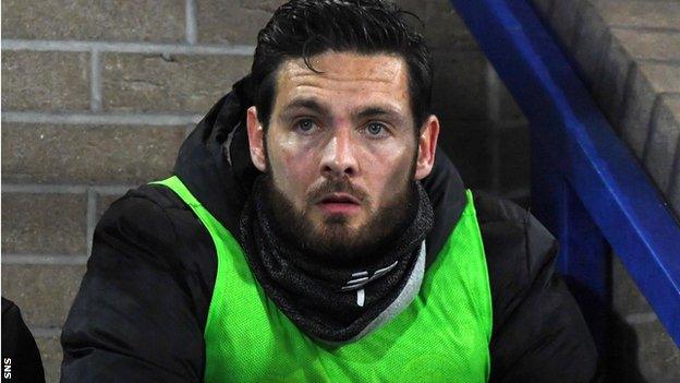 Celtic goalkeeper Craig Gordon at McDiarmid Park