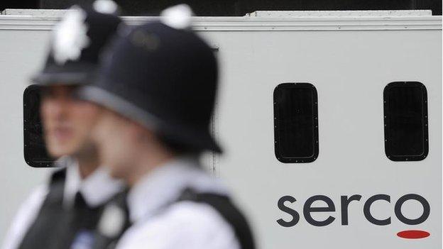 Serco van