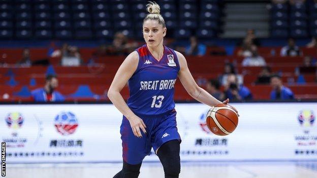 Johannah Leedham of Great Britain's women side